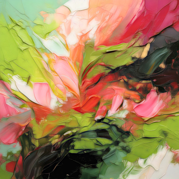 Abstract Wallart  by Thea Menagh