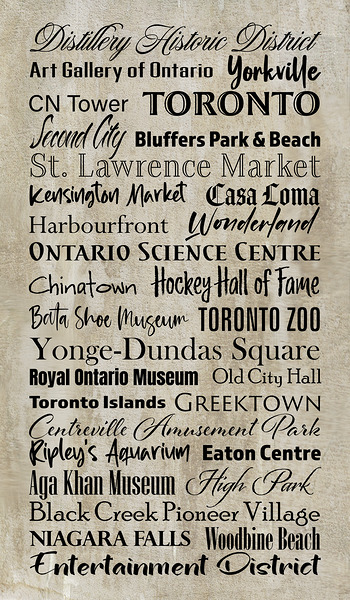 Memoirs of Toronto Digital Download