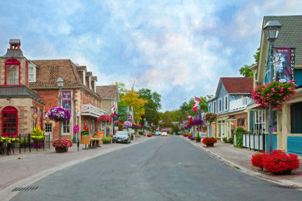 Old Historic Unionville Print