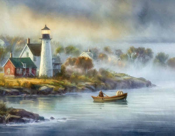Lighthouse Keepers Home Digital Download