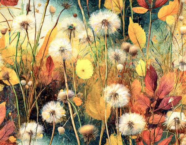 Fall in the Meadow Print