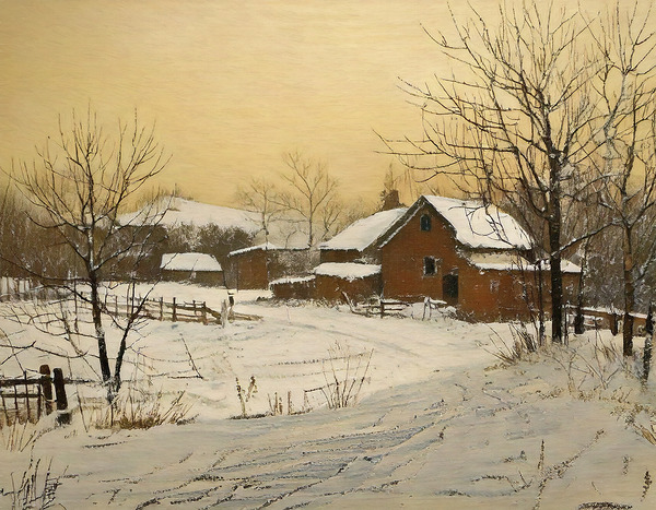 Evening in Rural Ontario by Thea Menagh
