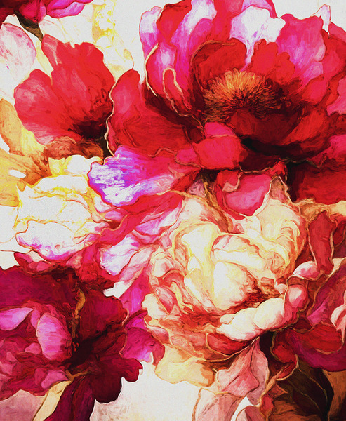 Floral Painting by Thea Menagh