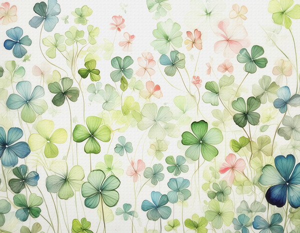 Clover All Over a Focus Wall Digital Download