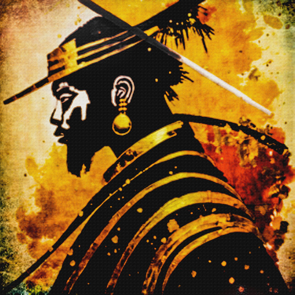 Gold Earring Digital Download