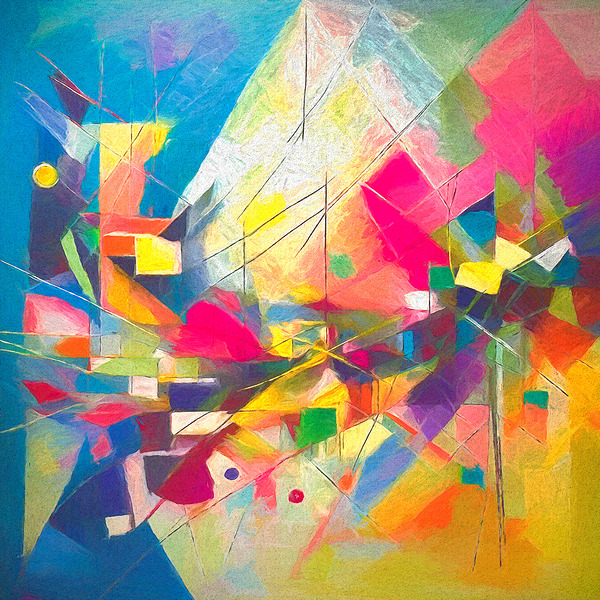 Happiness All Over the Place Print