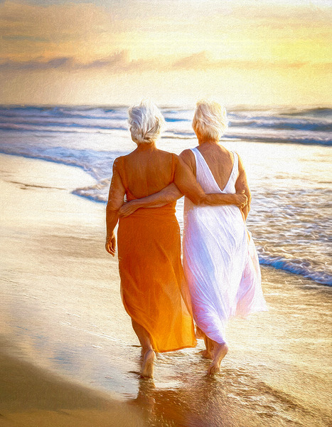 LOVING A STROLL Imprimer