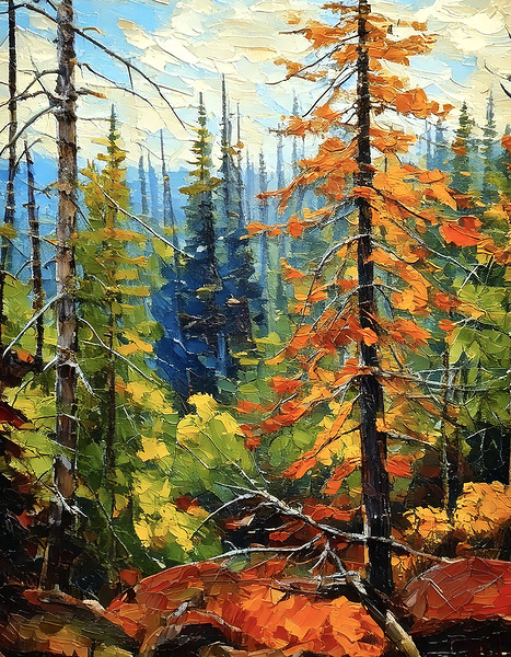 Probably Algonquin Park  Print