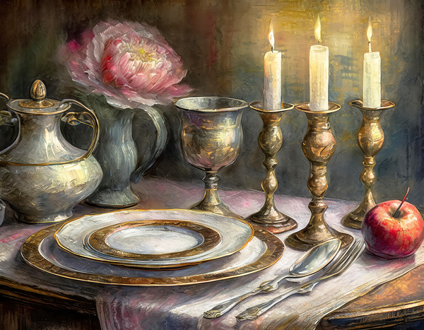 Special Dinner for One Print