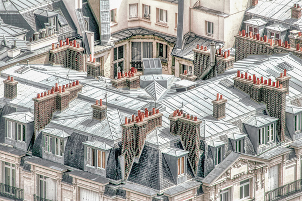 Rooftops in Paris Digital Download
