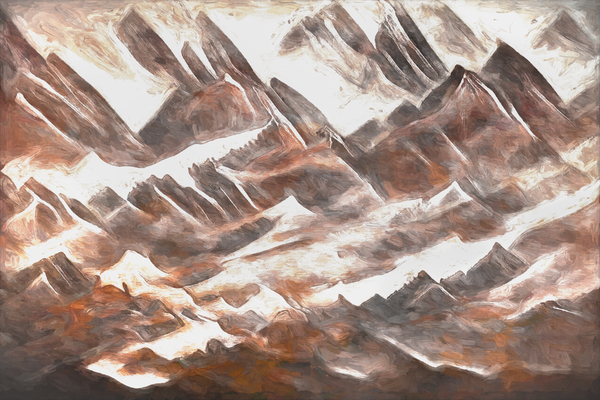 Mountain Range Print