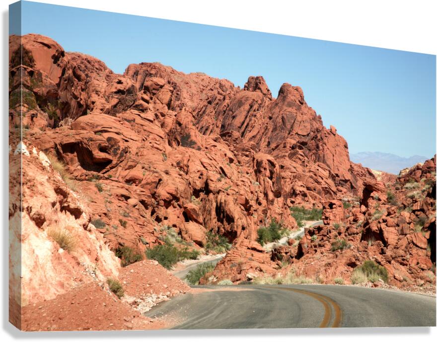 Red Rock Canyon - Nevada 02  Canvas Print