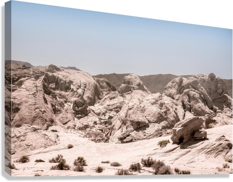 White Domes Trail in Red Rock Canyon - Nevada 05 Canvas Print