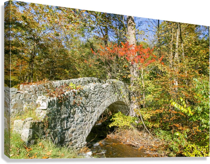 Ye Olde Stone Bridge Canvas Print