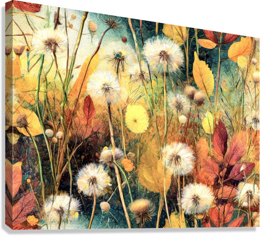 Fall in the Meadow Canvas Print
