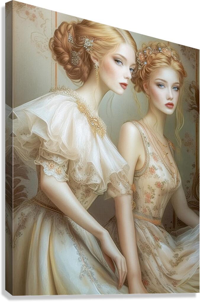 Glam of the Gatsby Era  Canvas Print