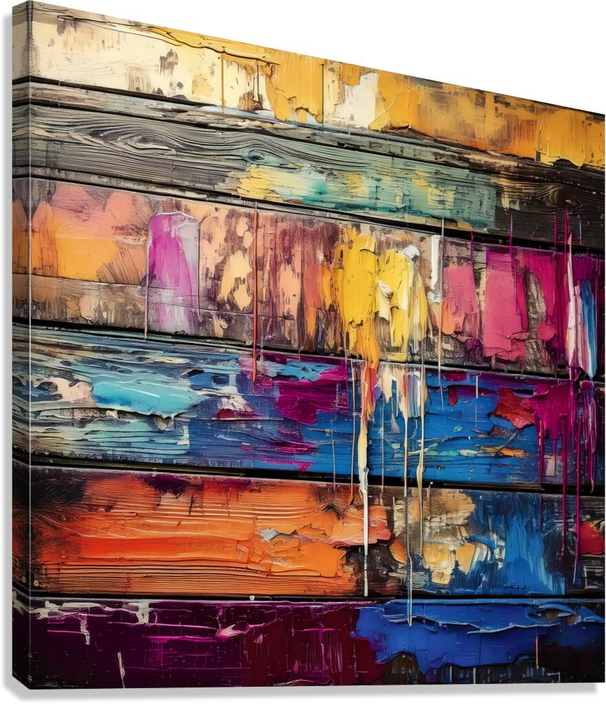 Why Not Paint the Barn This Way Canvas Print