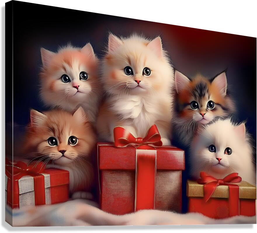 Bringing You a Special Gift Canvas Print