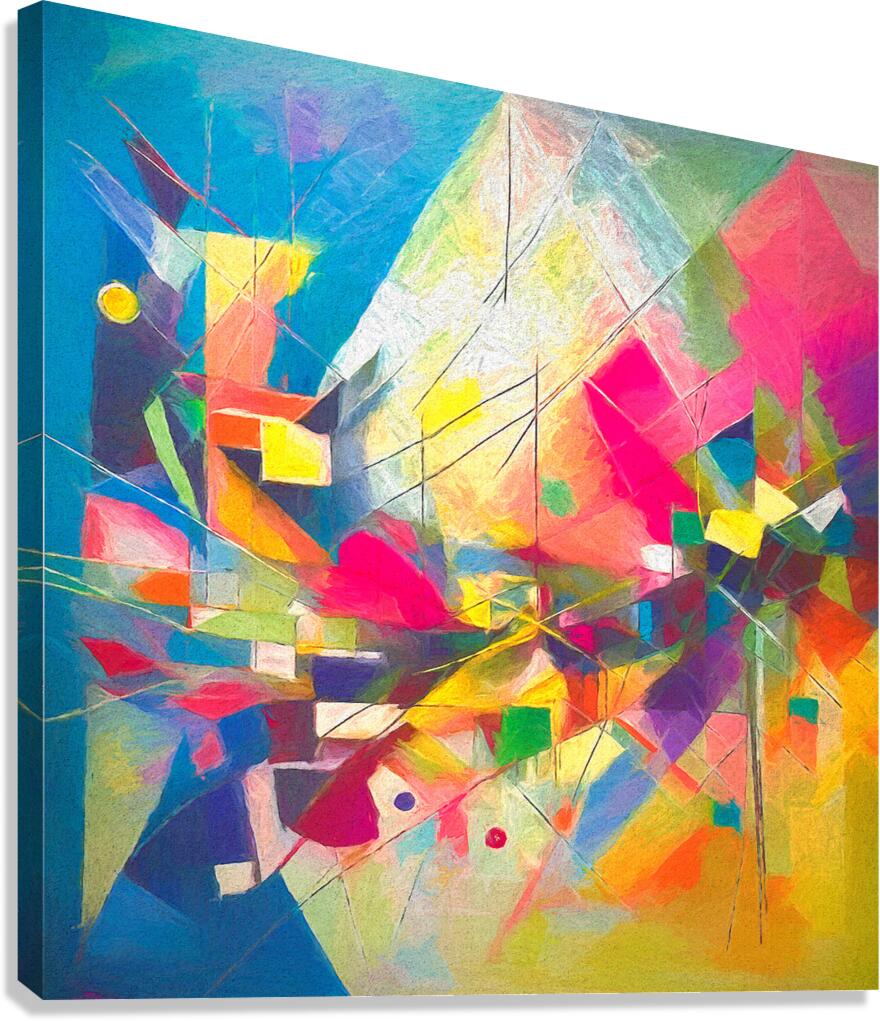 Happiness All Over the Place Canvas Print