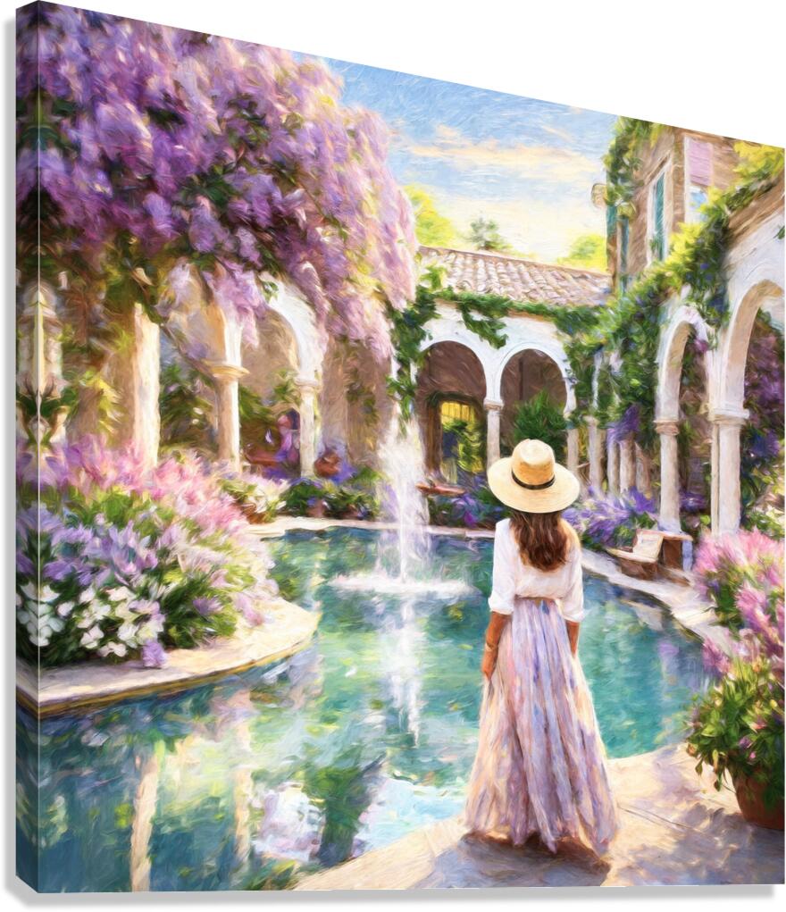Where She Dreams Canvas Print