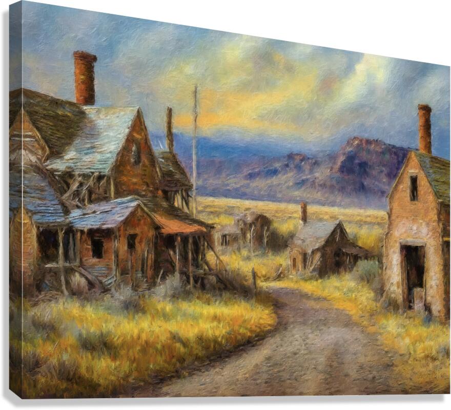 Ghost Town Canvas Print