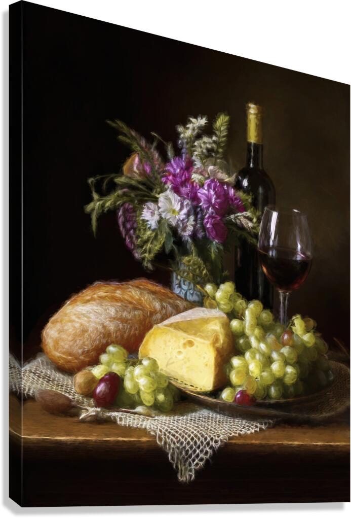 Feast for One Canvas Print