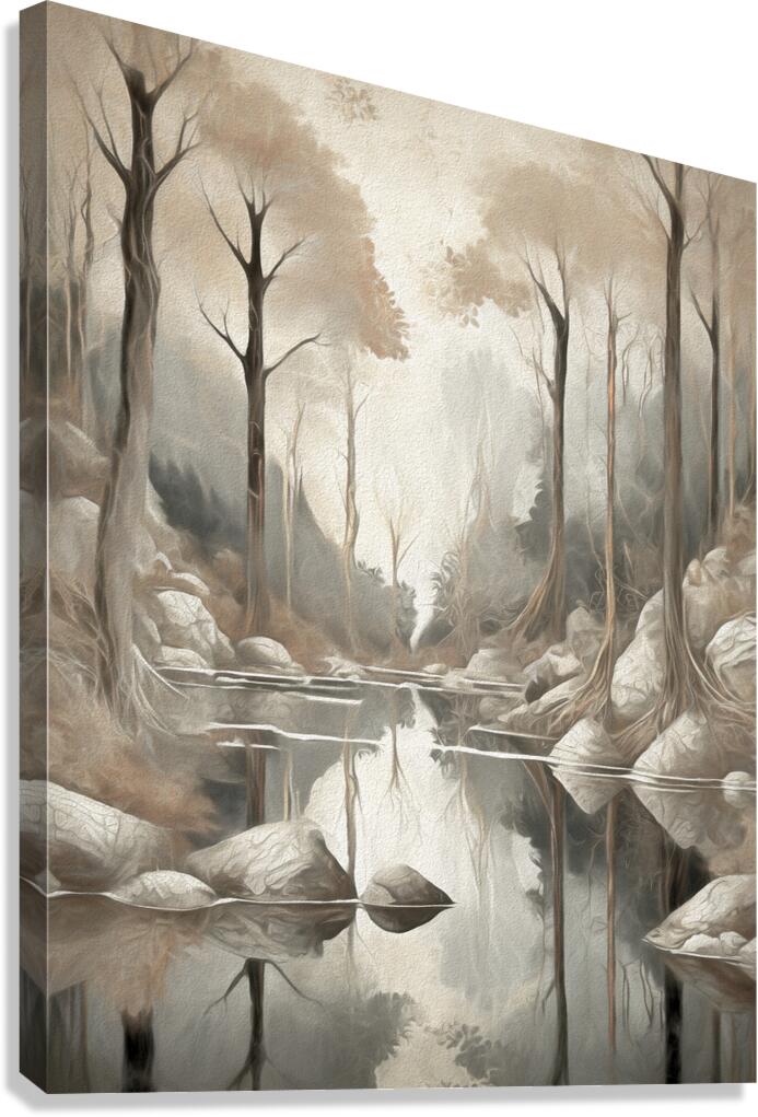 Early Morning Mist  Canvas Print