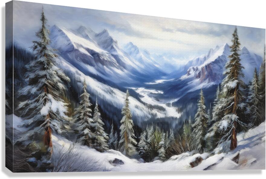 Winter can be So Beautiful Canvas Print