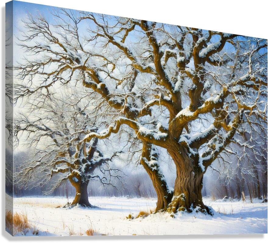 The Mighty Oak Canvas Print