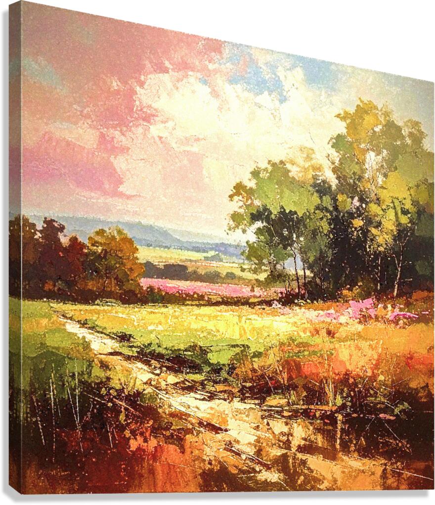 Muddy Creek Canvas Print