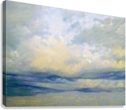 Sky Meets Sea Canvas Print