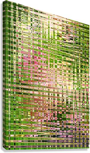 A Sixties Abstract Print Canvas Print