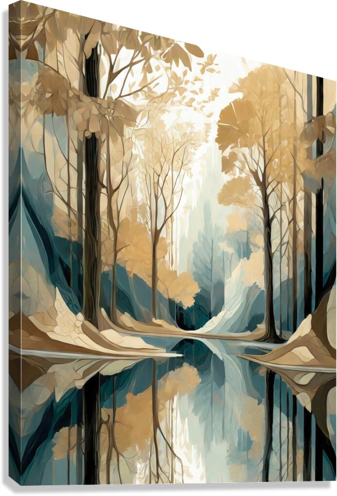 Dreamy Forest Canvas Print