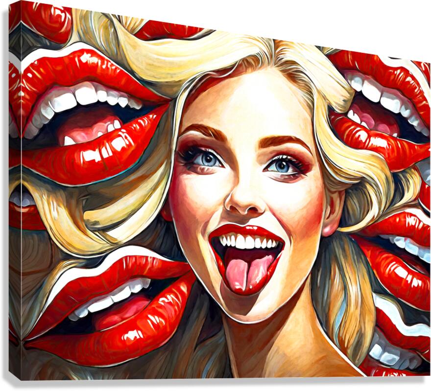 Being Bad Canvas Print