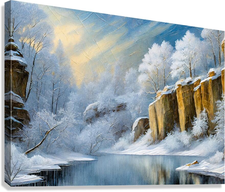 Dead Of Winter Canvas Print