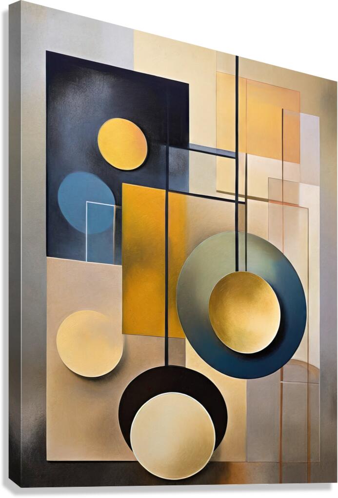 Abstract Pendulums Canvas Print