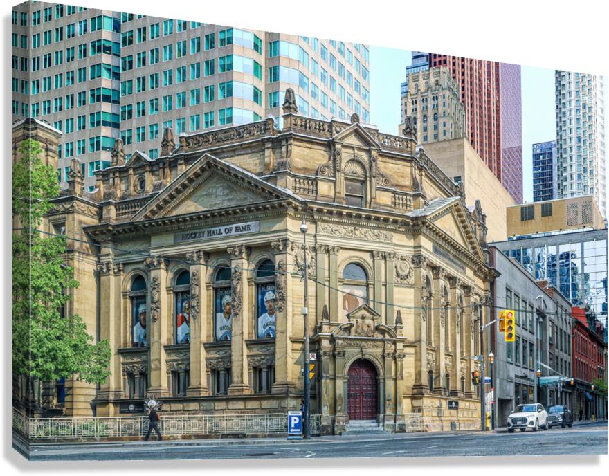 Hockey Hall of Fame in Toronto Canvas Print