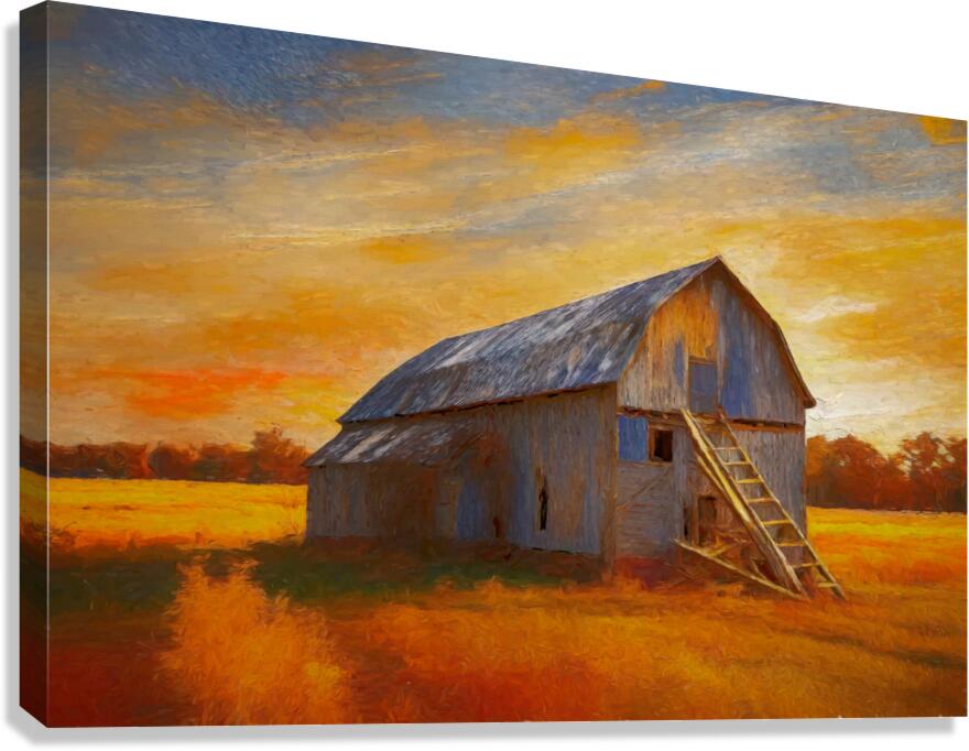 Abandoned Barn Canvas Print