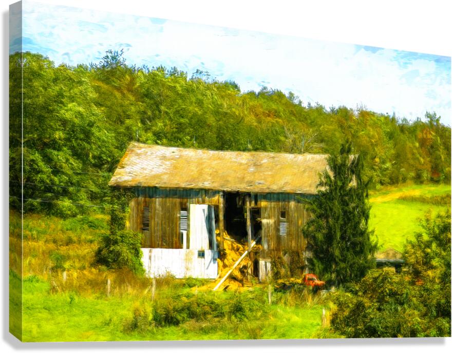 My Love of Old Barns Canvas Print
