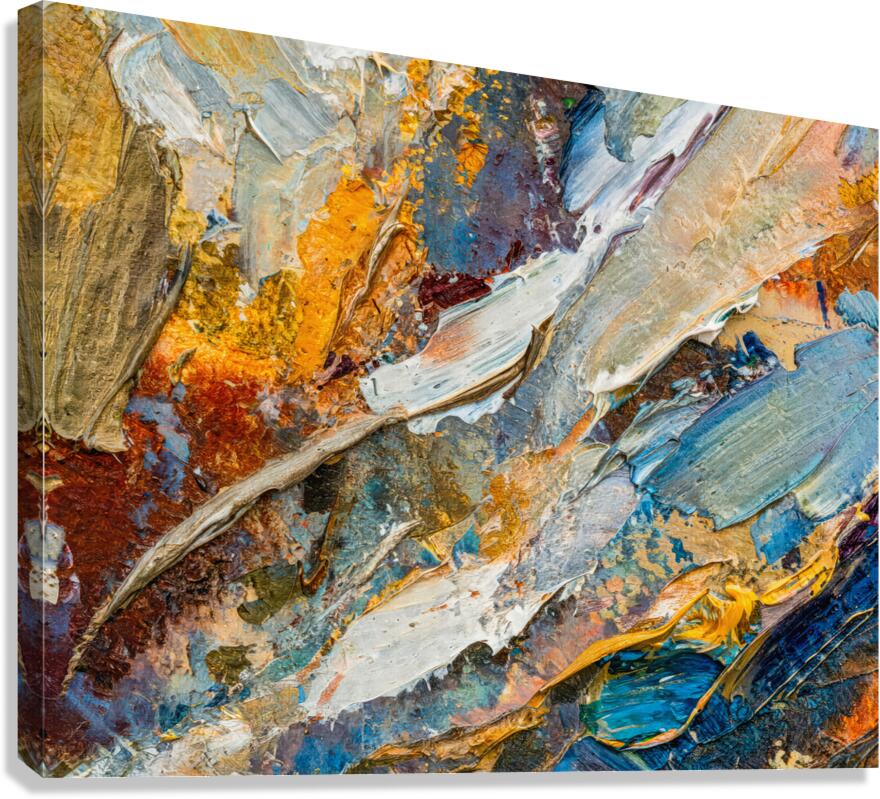 The Rush of a Spring Stream Canvas Print