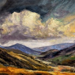 The Mourne Mountains in Ireland