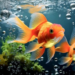 Two Little Goldfish