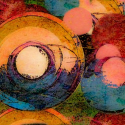 Grungy and Splattered Circles