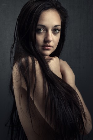 Innocent young woman