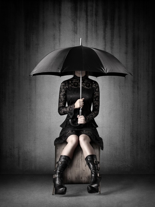 Black Rain Print