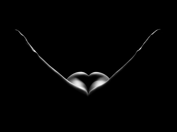 Nude woman bodyscape 27 by Johan Swanepoel