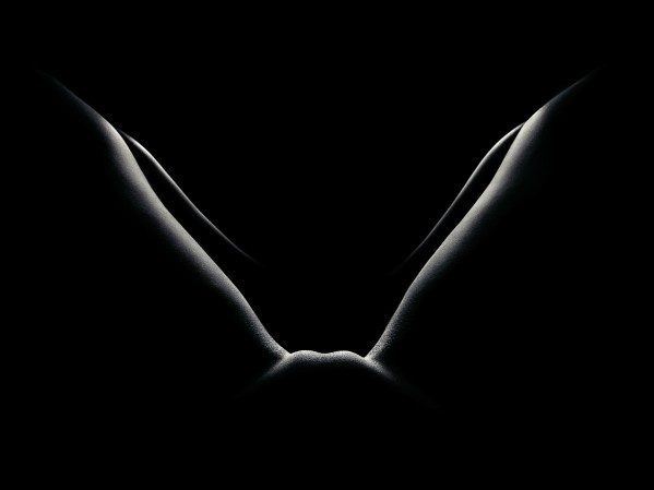 Nude woman bodyscape 50 by Johan Swanepoel