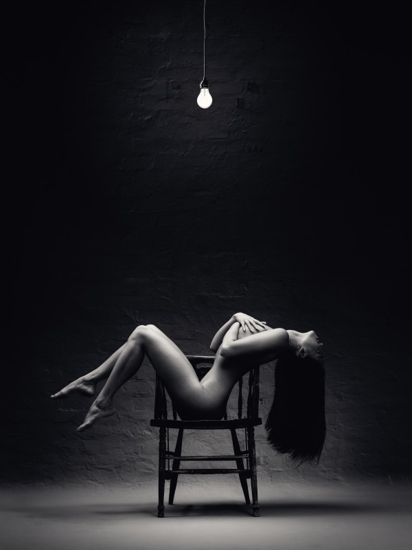 Bathing  in light Print