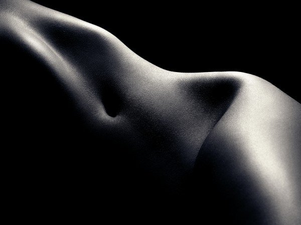 Nude woman bodyscape 52 by Johan Swanepoel