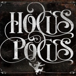 Hocus Pocus Fancy Lettering